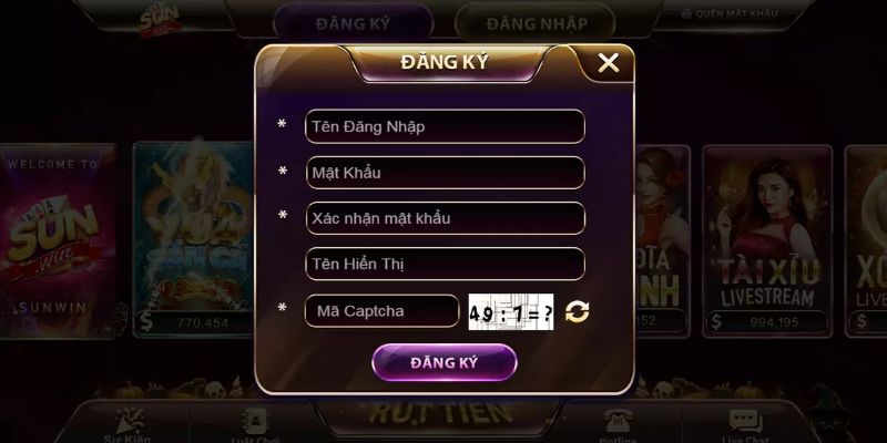 Một số lỗi thường gặp khi đăng ký Game bài 68