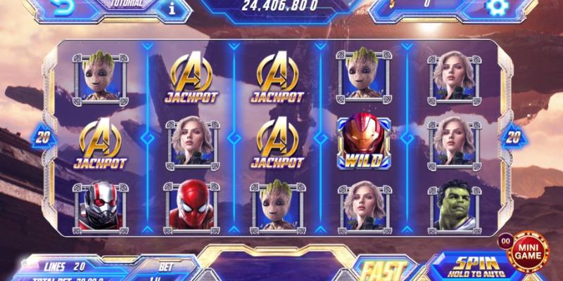 Hướng dẫn chi tiết quy trình chơi nổ hũ Avengers