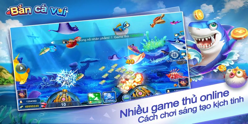 Lý do nên chơi game bắn cá vui