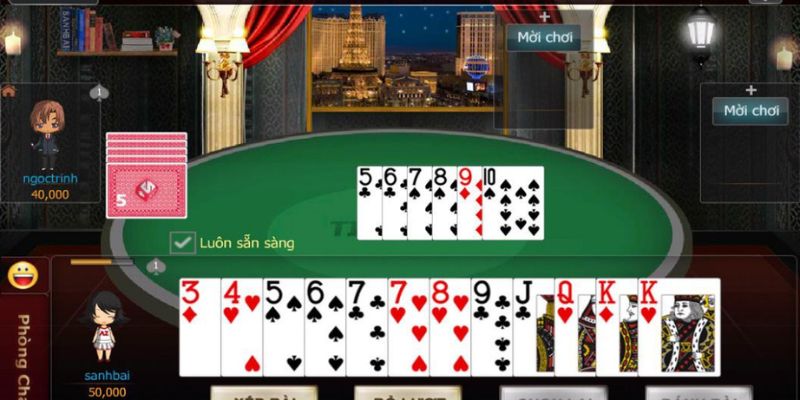 Quy luật chung trong game đánh bài tiến lên