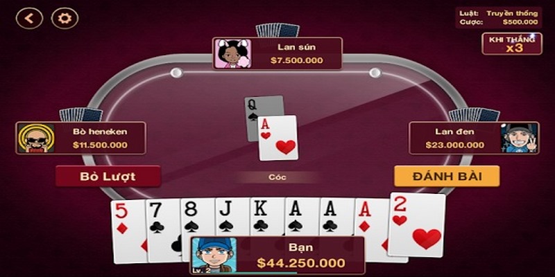 Kho tàng chiến thuật khi chơi game bài Tiến lên cùng game bài đổi thưởng