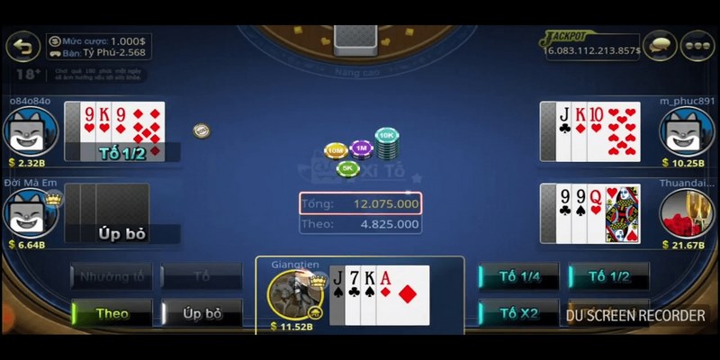 5 mẹo chơi Game Bài Xì Tố bất bại từ các cao thủ