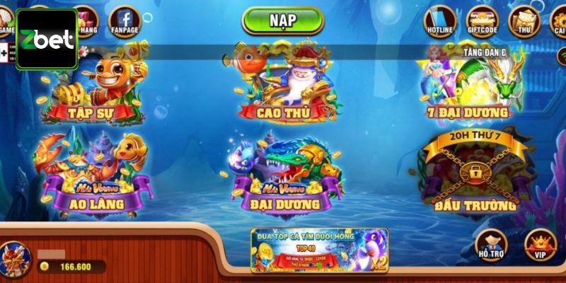 Quy luật và cách chơi Vua Săn Cá chi tiết