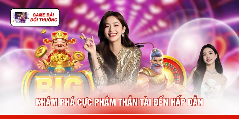 Khám phá cực phẩm Thần Tài Đến hấp dẫn