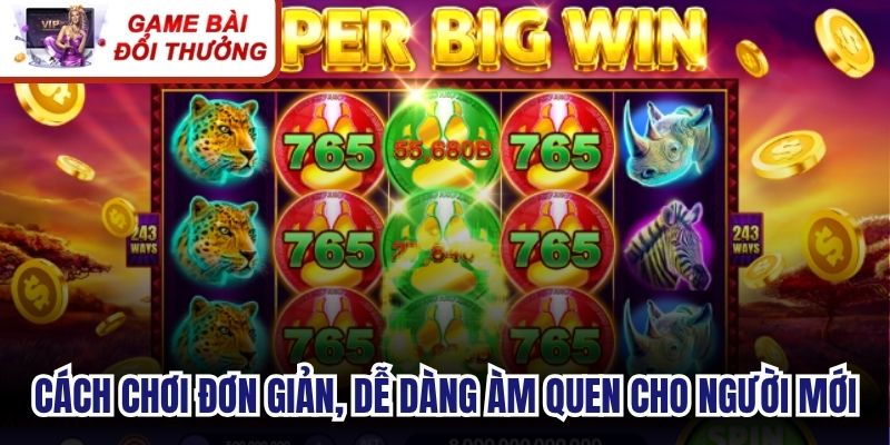 Cách chơi đơn giản, dễ dàng àm quen cho người mới 